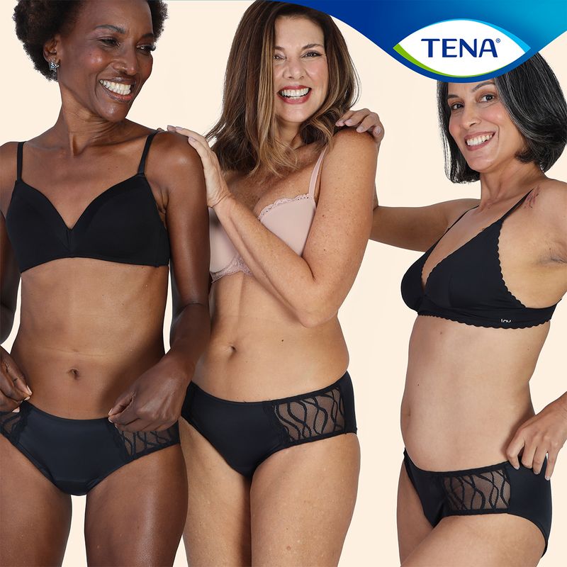 COMBO - 3 PACOTES - ABSORVENTE TENA LADY DISCREET MAXI NIGHT