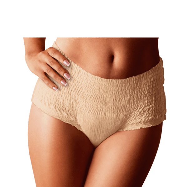 Calcinha Descartável Tena Pants Discreet Preta P/M 16 Unidades