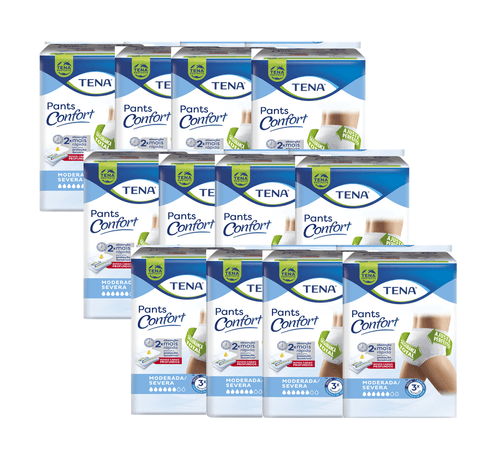 CAIXA COM 12 PACOTES DE ROUPA ÍNTIMA PANTS CONFORT