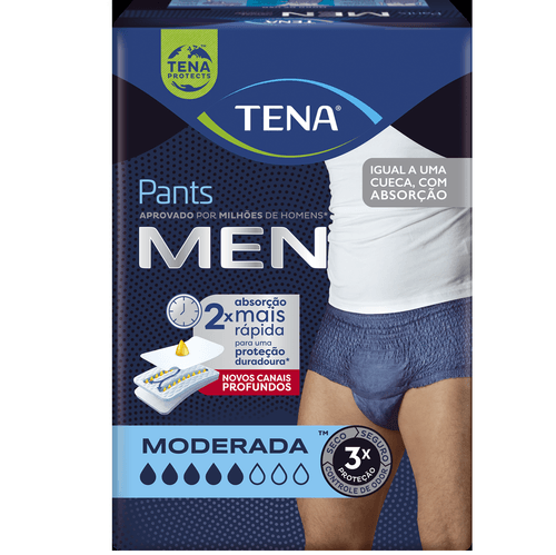 ROUPA ÍNTIMA TENA PANTS MEN