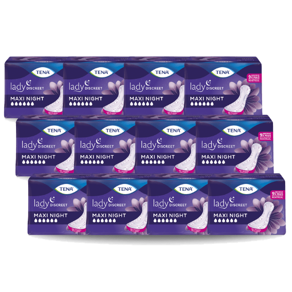 caixa-com-12-pacotes-de-absorvente-tena-lady-discreet-maxi-night---