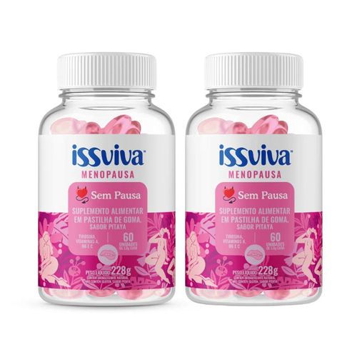 Issviva S2 sem Pausa - 2 Potes (2 meses de consumo)