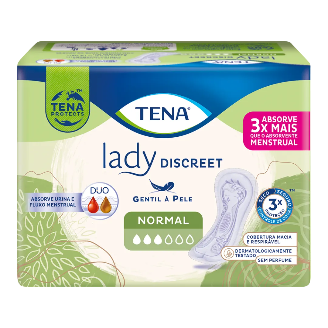 ABSORVENTE TENA LADY DISCREET NORMAL