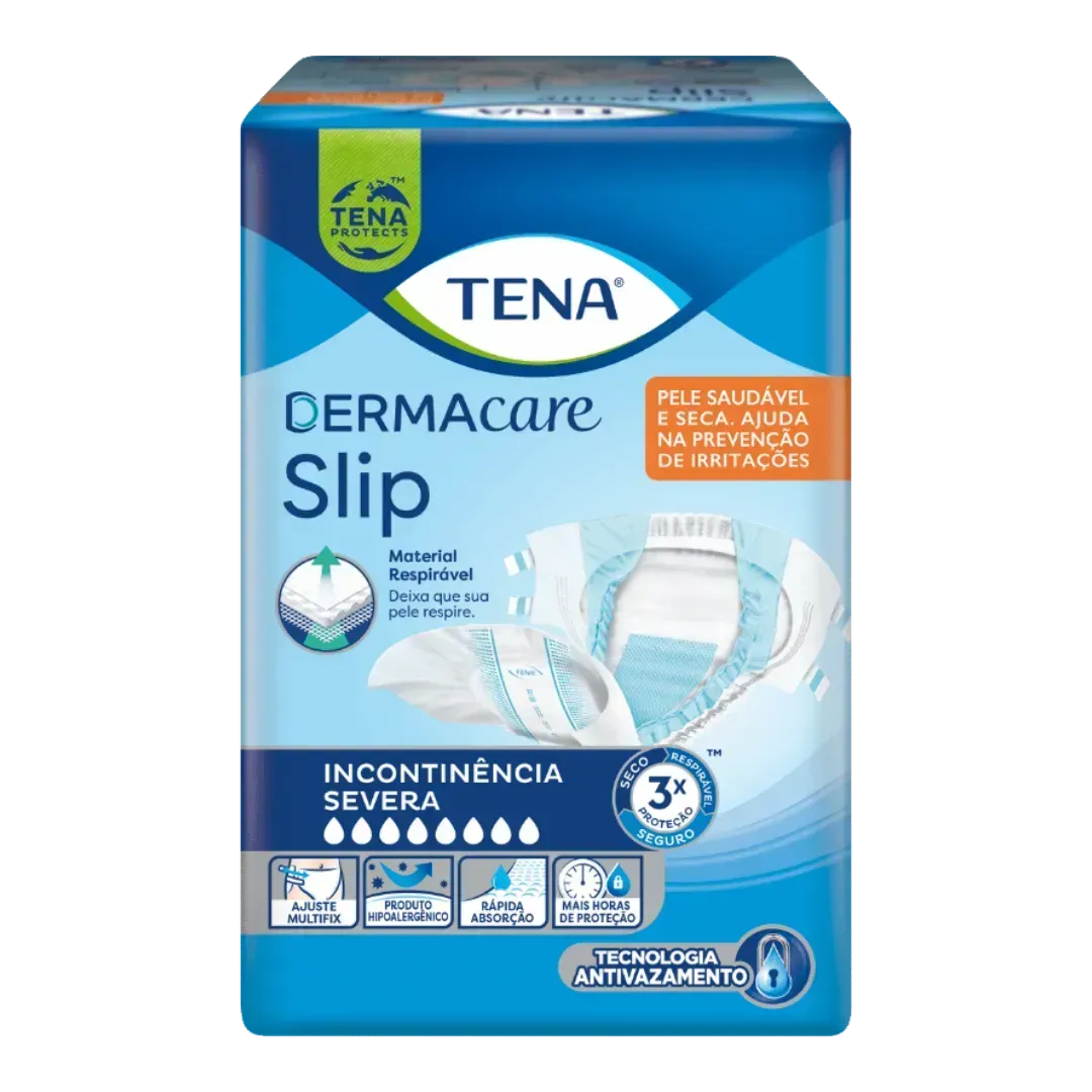 TENA FRALDA DERMACARE SLIP