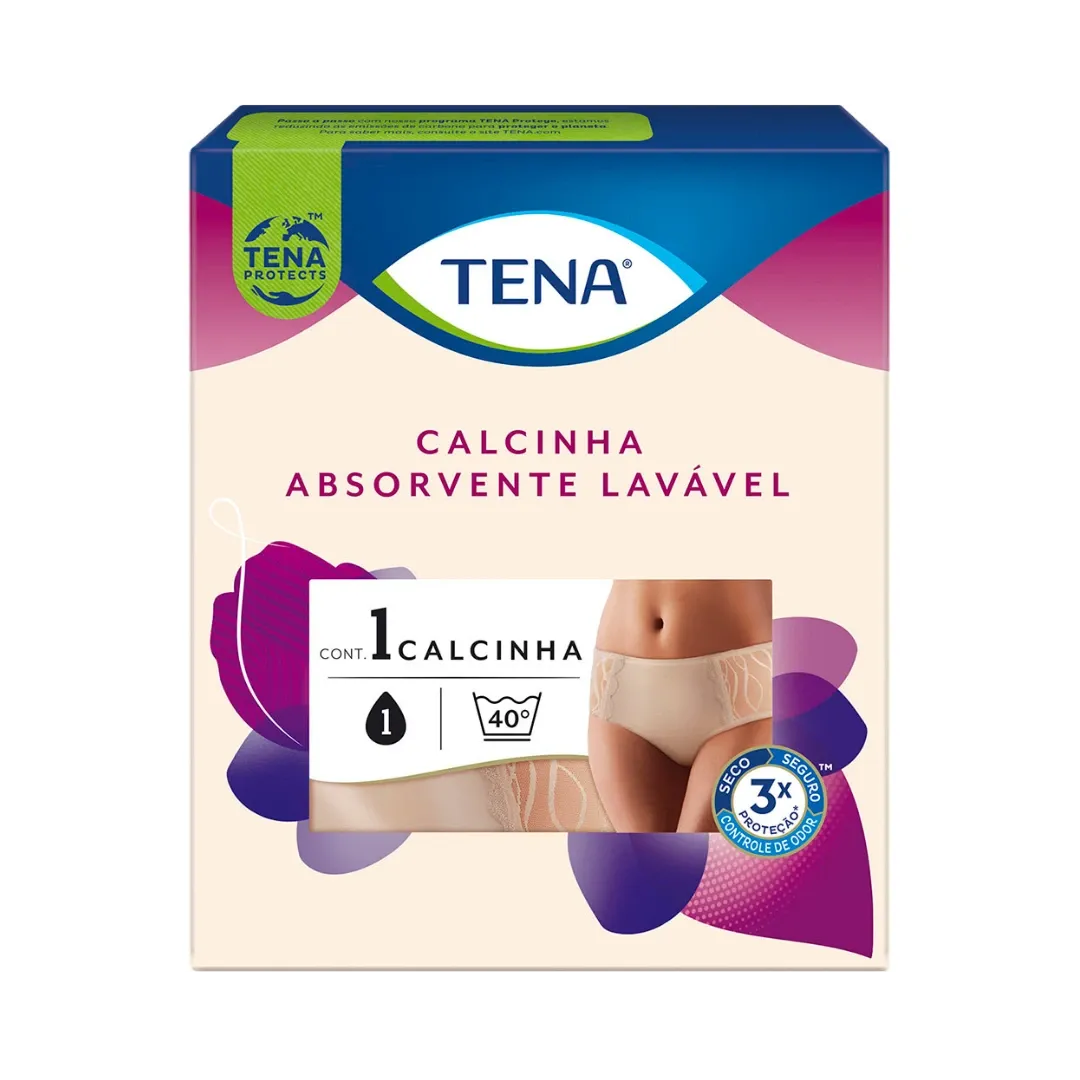 CALCINHA PARA INCONTINÊNCIA URINÁRIA TENA NUDE