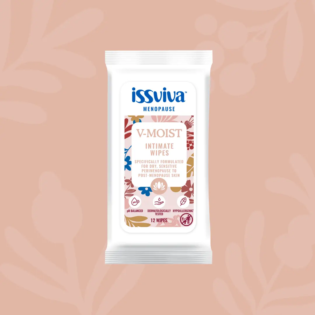Issviva Lenço umedecido íntimo V-Moist pH-Balanced