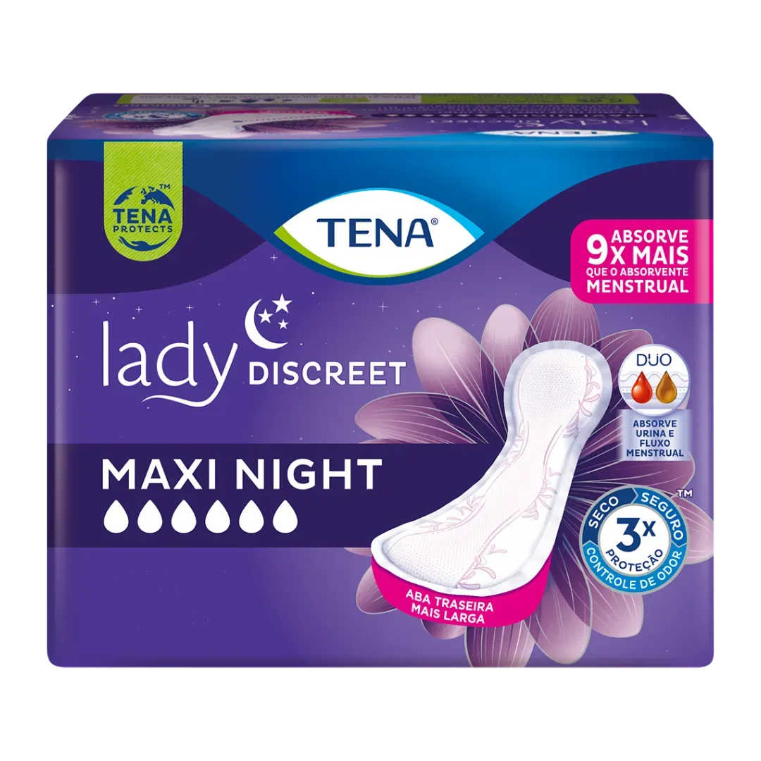 ABSORVENTE TENA LADY DISCREET MAXI NIGHT