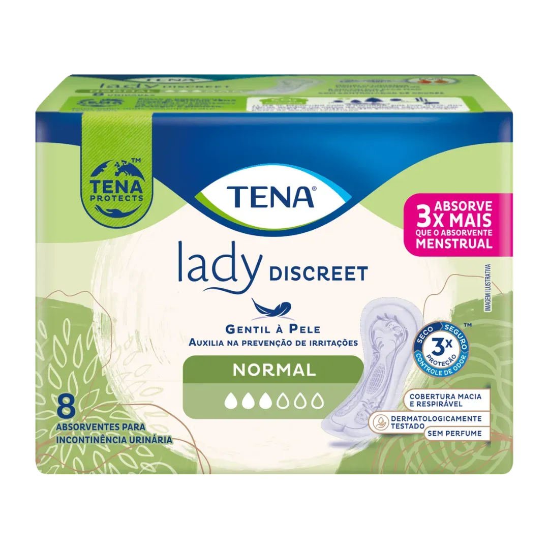 ABSORVENTE TENA LADY DISCREET NORMAL