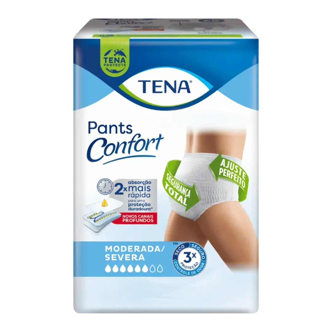 ROUPA ÍNTIMA TENA PANTS CONFORT 16 UNIDADES