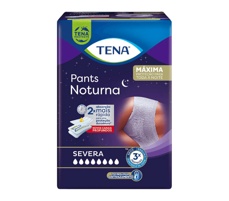 ROUPA ÍNTIMA TENA PANTS NOTURNA 7 UNIDADES